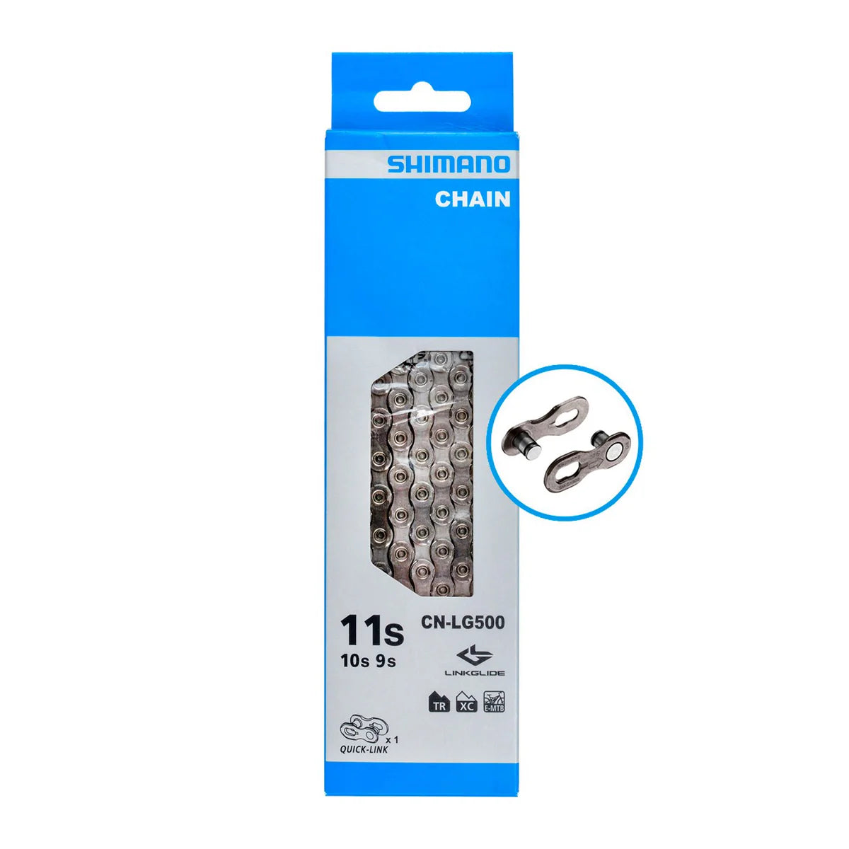 Cadena Shimano CUES CN-LG500 138Links 9-11V