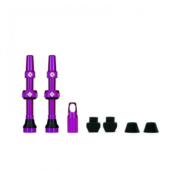 Muc-Off Kit Valvulas Tubeless Morado