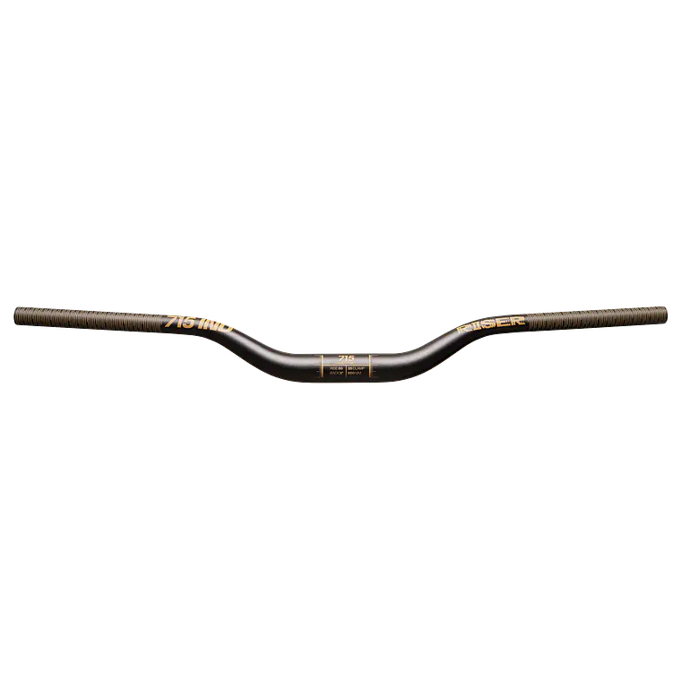 Manillar 715IND RISER BLK/BROWN 35 CLAMP RISE 50