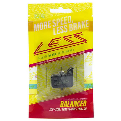 Pastillas LESS BRAKES Balanced 660 - Sram RED, FORCE, RIVAL LEVEL TLM, ULTIMATE