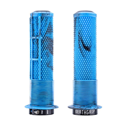 Puños DMR DeathGrip 2 Flangeless Thin Blue Marble