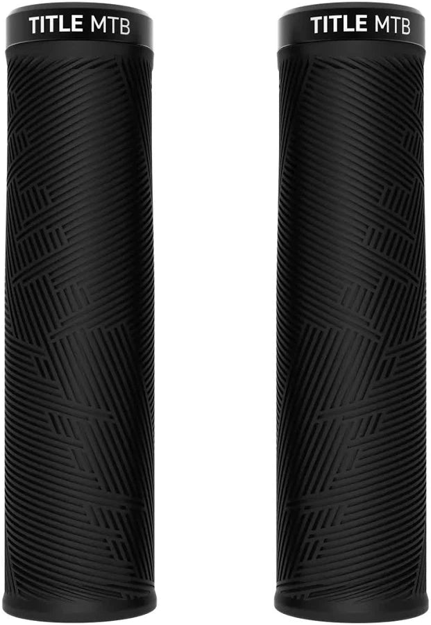 Puños TITLE Lock On Grips XL, Negro