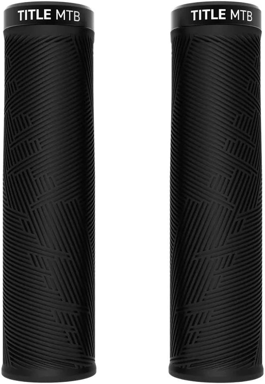 Puños TITLE Lock On Grips XL, Negro
